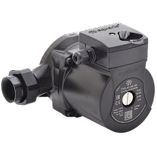 Насос цирк. AC 258-180 DN25, PN10, Qmax=9м3/ч, Hmax=8м, Tmax=110°С, 3-скор. с гайками (5358) Aquario