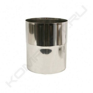 Патрубок котловой "Sferra" нерж.0,5мм ф150  ММ