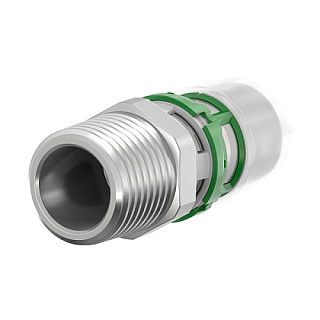 Муфта с НР 26-1 Пресс (7243GW261) Латунь