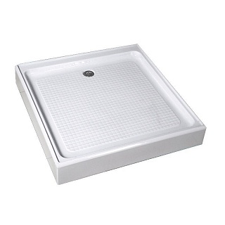 Поддон акриловый 1,0х1,0х0,14 WEMOR/RIVER квадратный 