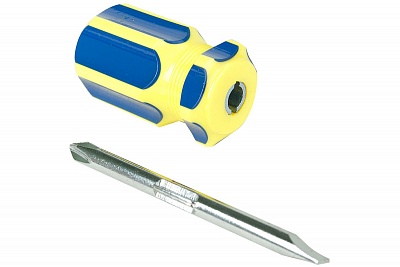 Отвертка РН2/SL6 с переставным жалом "коротыш" 6х32 (56212)