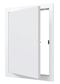Сантехнические люки L1520N нажимной 150х200 (172х222) с фланцем (36)