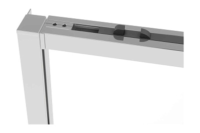 Дверь для душа VINCEA Slim Soft 1,2 м хром/прозрачное 6мм Easy Clean VDS-1SS120CL