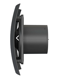 Вентилятор BREEZE 4 Matt black осевой (настенный,потолочный) 