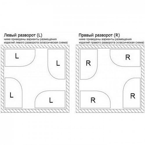 Ванна акриловая Вирго 150х100 левая