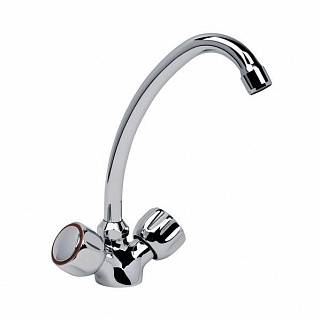 Смеситель д/кухни DORIA керамика 1/2  022D ARGO 09979 снято с производства