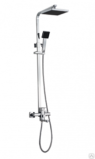 Смеситель д/душа G-lauf (NEB16-A123) на стационарной стойке ф35 