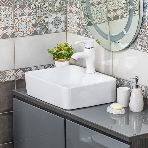 Умывальник фигурный 7291 MELANA