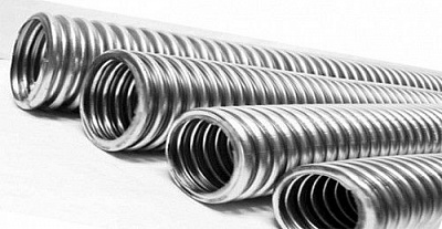 Труба  гофрир.нерж. сталь  18А бухта 50 м  под гайку 3/4"