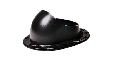 Проходной элемент для фальцевой и готовой кровли, черный (SPTS BLACK)