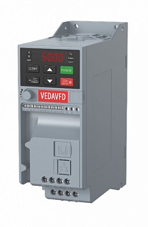 Преобразователь частотный VEDA Drive VF-51  2,2 кВт (380В, 3 фазы) ABA00007