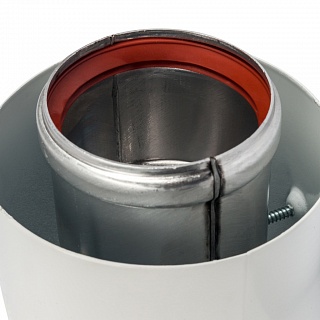 Элемент дымохода DN60/100 коакс. для прохода через стену 850 мм  SCA-6010-230850 STOUT 