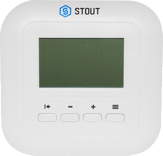 Термостат комнатный ST-132 с блоком питания (STE-0004-000132) STOUT
