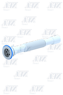 Сифон-гофра 1 1/4"х32/40 (нерж. выпуск) Ани пласт G207 (60)