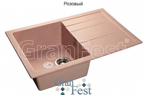 Кухонная мойка Granfest  Quadro GF-Q780L