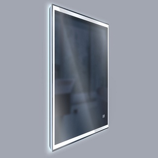 Зеркало 100 "Vincea LED VLM-3VN100-2 1000?800 c сенсорным выключателем и диммером, с функцией антизапотевания