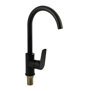 MAGNUS Смеситель д/кухни, черный код: 8754 снят с производства