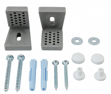 Крепление унитаза к полу угловое КТУ-1