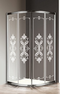 ДУШЕВОЙ УГОЛОК CEZARES GIUBILEO-R-2-90-SCORREVOLE-CP-Cr