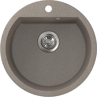 Мойка гранит FOSTO FG 51G (латте 435)  с сифоном 