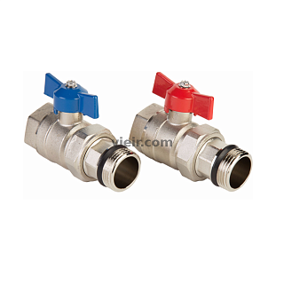 Кран шаровой прямой с полусгоном  1" VR1102A  ViEiR (20)