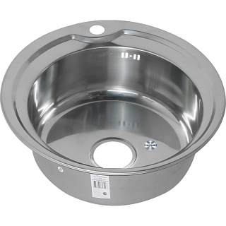 Мойка нерж врезная  MELANA D510 (0,6х170) (15)  018 ВЫГОДА!!