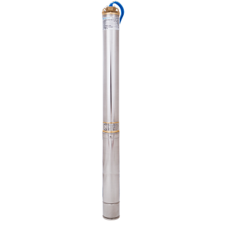 Насос скваж 3,5" ASP1C-50-90, G1"вн.р., Qmax=50л/мин, Hmax=55м, 1х220В, P1=0.82кВт, кабель 35м (3450) Aquario