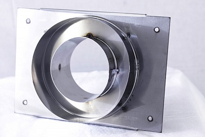 Монтажная площадка утепленная  К 180/250 нерж 1 мм (AISI 304) / нерж 0,5 мм КО 3/4