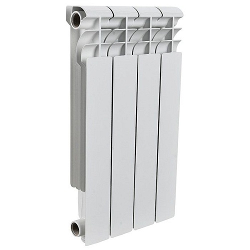 Радиатор бимет. Rommer Profi BM500 8 секций (RAL9016)