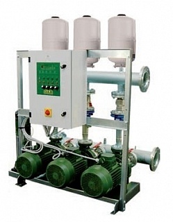 Насосные станции BOOSTER SETS WITH 1 CENTRIFUGAL PUMP IE3 MOTOR 1NKP-G 80-160/153 15 400-50