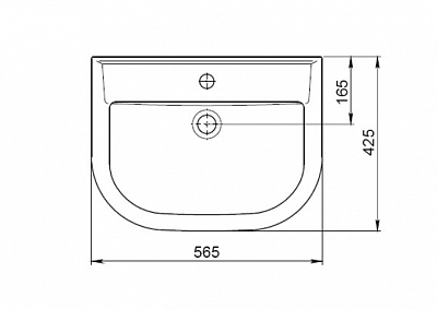 Умывальник с пьед."ВИТА-PRO" (пьед.Соната) (Воротынск) 