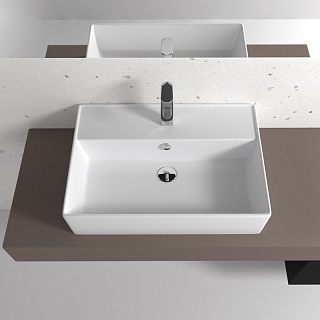 Умывальник накладной "Novel-60" бел. (Самара) 