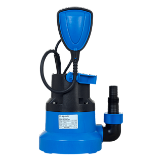 Насос дренажный ADS- 400-5E/1, G1½", Qmax=8м3/ч, Hmax=8м, 220В, 330Вт, кабель 10м, откачка до 1 мм (1401) Aquario