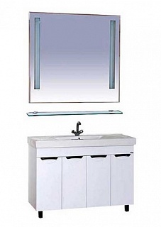 Комплект мебели 120 "София-120" напольная 2дв.+3 ящ.  MISTY  (ум.MISTY-120 на 2 чаши) 