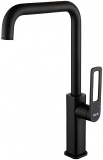 Смеситель для кухни, черный, Slide, IDDIS, SLIBL00i05