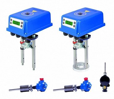Электропривод ВЭП-225М-1600/63-20-220В ВОГЕЗ (для ВКСР Ду15-Ду80) с контроллером, с дисплеем