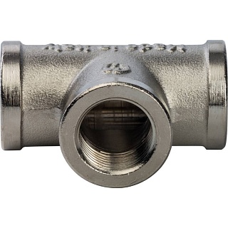 Тройник 3/8" г/г/г ник.(80/10) (SFT-0020-000038) STOUT