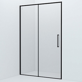 Душевая дверь, черный ал. проф., 130х195, Slide, IDDIS, SLI6BS3i69