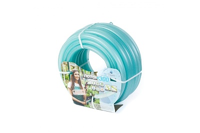 Шланг поливочный пятислойн. "ПОТОК300" 3/4" 5-ти слойный, арм,прозрачный (бухта 25м) 19-25 СКИДКА 20% ВСЕМ