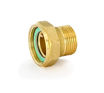 Соединение с накидной гайкой Uni-Fitt НВ 1"x1 1/4", с плоской прокладкой (624G4500) 