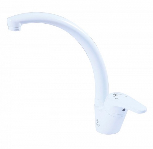 Смес д/кухни Kaiser County ф40 бок.(белый) (55244-4)