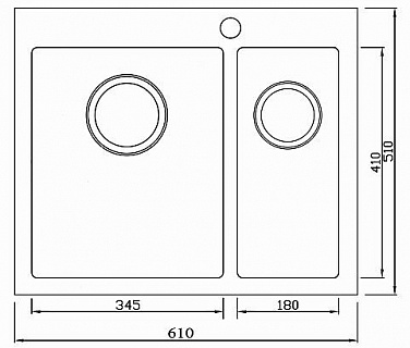 Кухонная мойка Seaman Eco Marino SMB-6151DRS