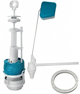 Арматура д/унитаза 1/2" боковая подводка универсальная пл/шток ИНКОЭР (И-СБа-Бм-Б-Ф Р) (002204)