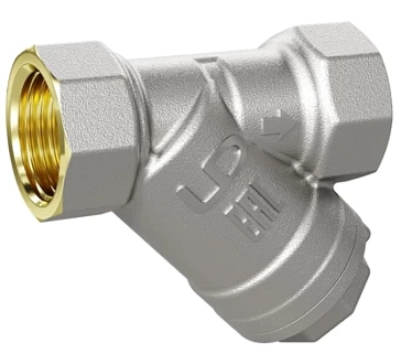 Фильтр косой латунный  1/2"  г/г  LD Pride 57.15.В-В Ду 15 Ру 40 (36шт)