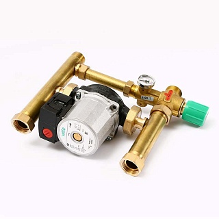 Насосно-смесительная группа 1" MultiMix с насосом Wilo RS 25/6-130 (476G1500) Uni-Fitt