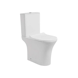 Унитаз-компакт Cerutti SPA "BERNINA" безободковый сид.дюропл. м/лифт CT7193  АКЦИЯ!!