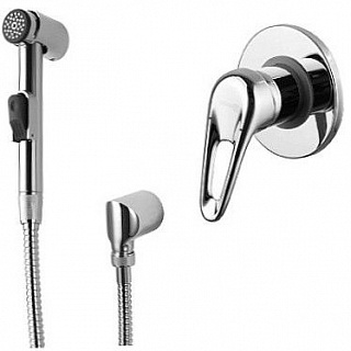 Смеситель с гигиеническим душем встраиваемый "LUNA" (LM4119C) LEMARK СНЯТ С ПРОИЗВОДСТВА ВЫГОДА!!