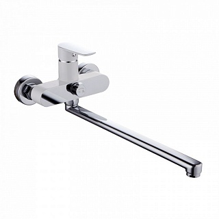 Смеситель для ванны с длинным изливом, Cloud, IDDIS, CLOSBL2i10WA