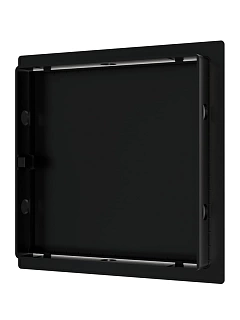 Сантехнические люки L1515N BLACK с магн. замком 150х150 (172х172) с фланцем (34)