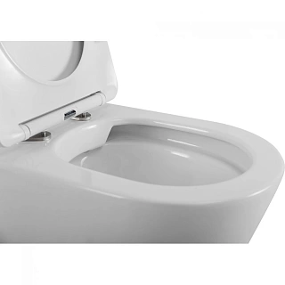 Унитаз приставной Belbagno "FLAY-R" безободк. с сид.м/л (BB1003CBR/SC)